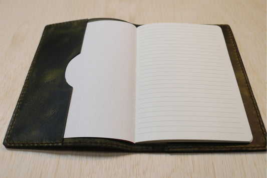 Leather Travel Journal | Dream Journal | Green
