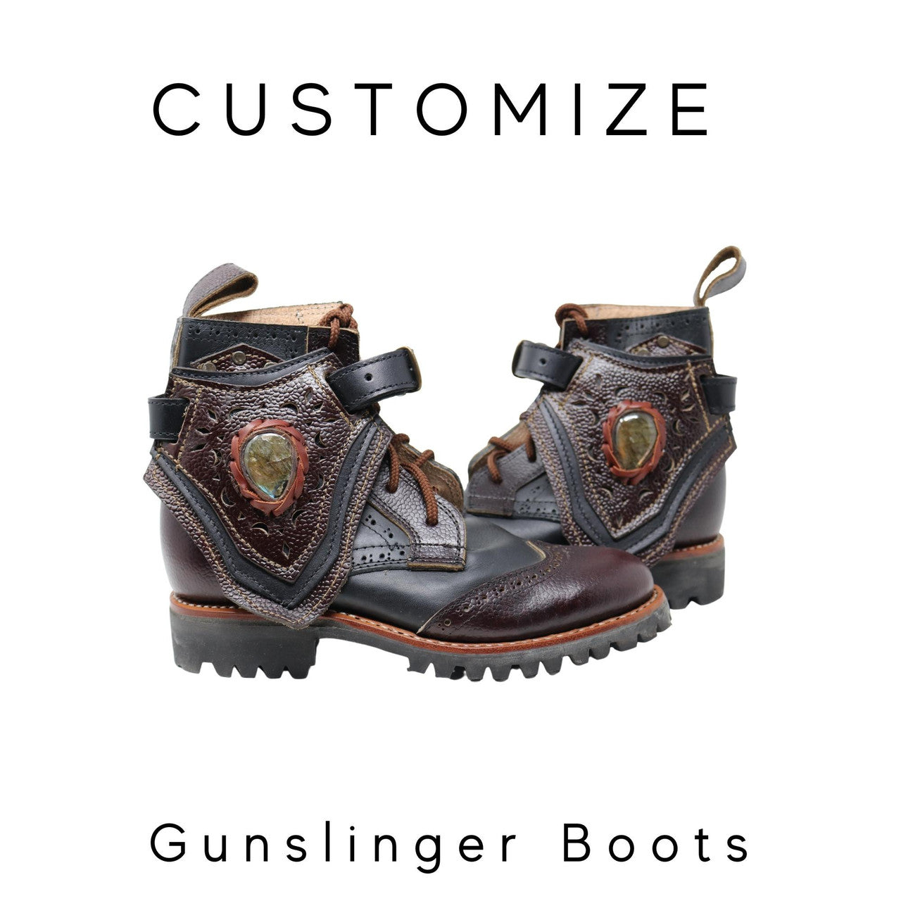Custom Men's Gunslinger Boots | Design Your Own