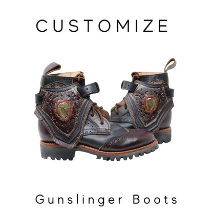 Custom Men's Gunslinger Boots | Design Your Own