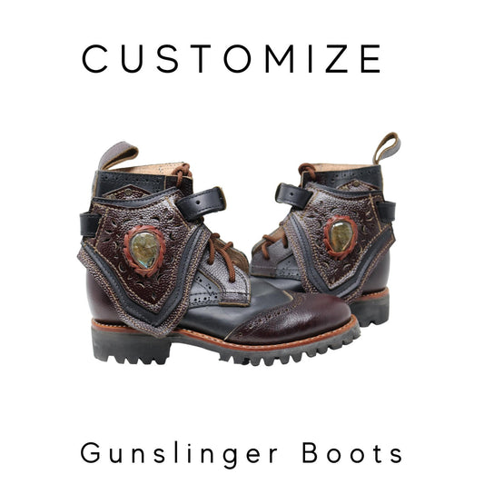 Custom Men's Gunslinger Boots | Design Your Own