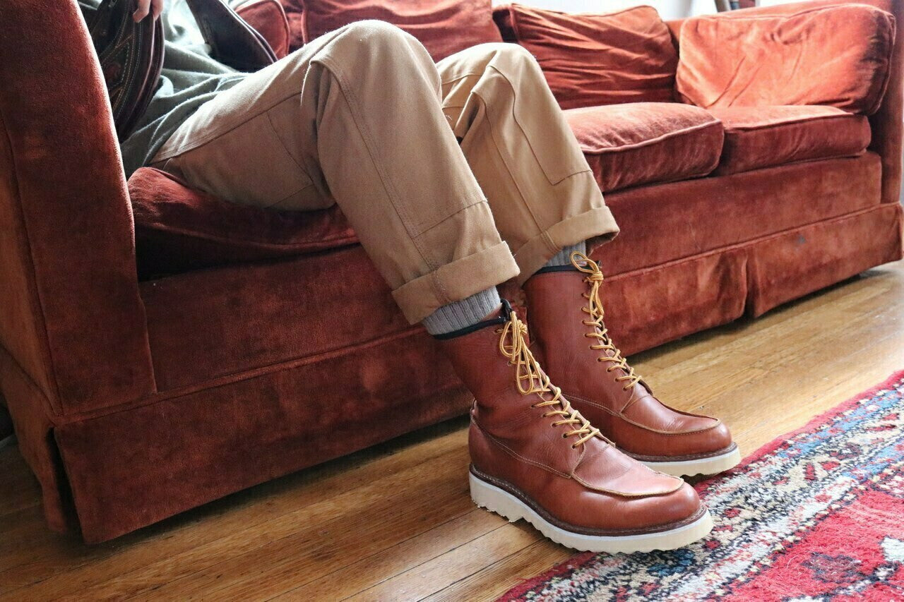 Moc Toe Boots | Celeste | Made to Order
