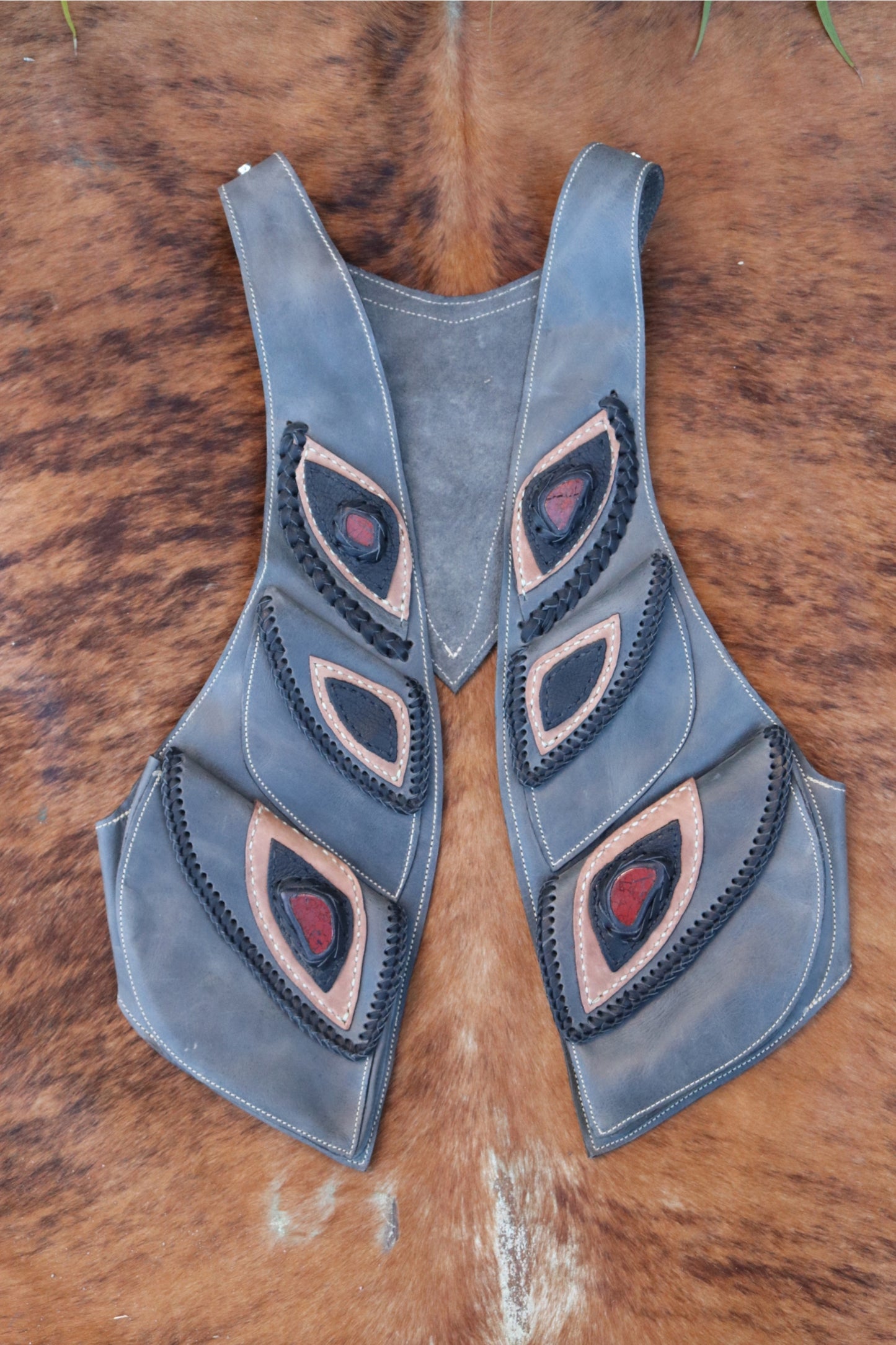 Men's El Norteno Holster | Gray Leather | Sonoran Sunrise