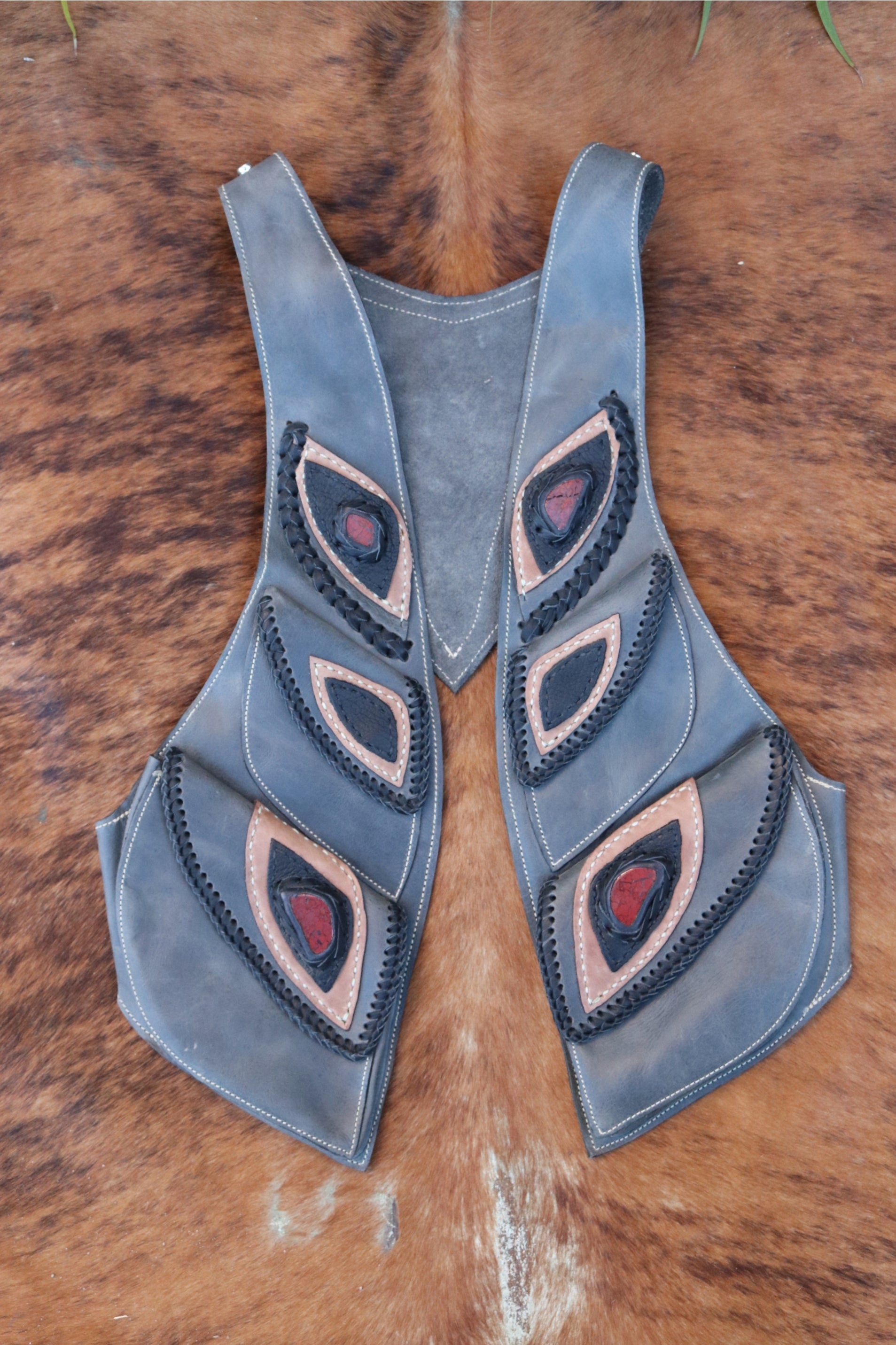 Men's El Norteno Holster | Gray Leather | Sonoran Sunrise