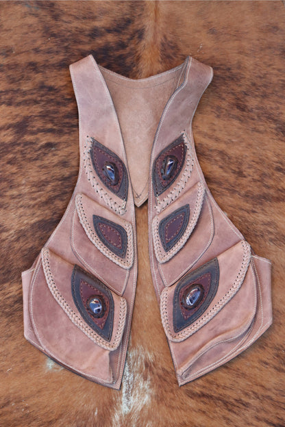 Men's El Norteno Holster | Beige Leather | Amethyst