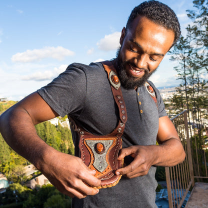Occidental Holster | Beige Leather | Onyx