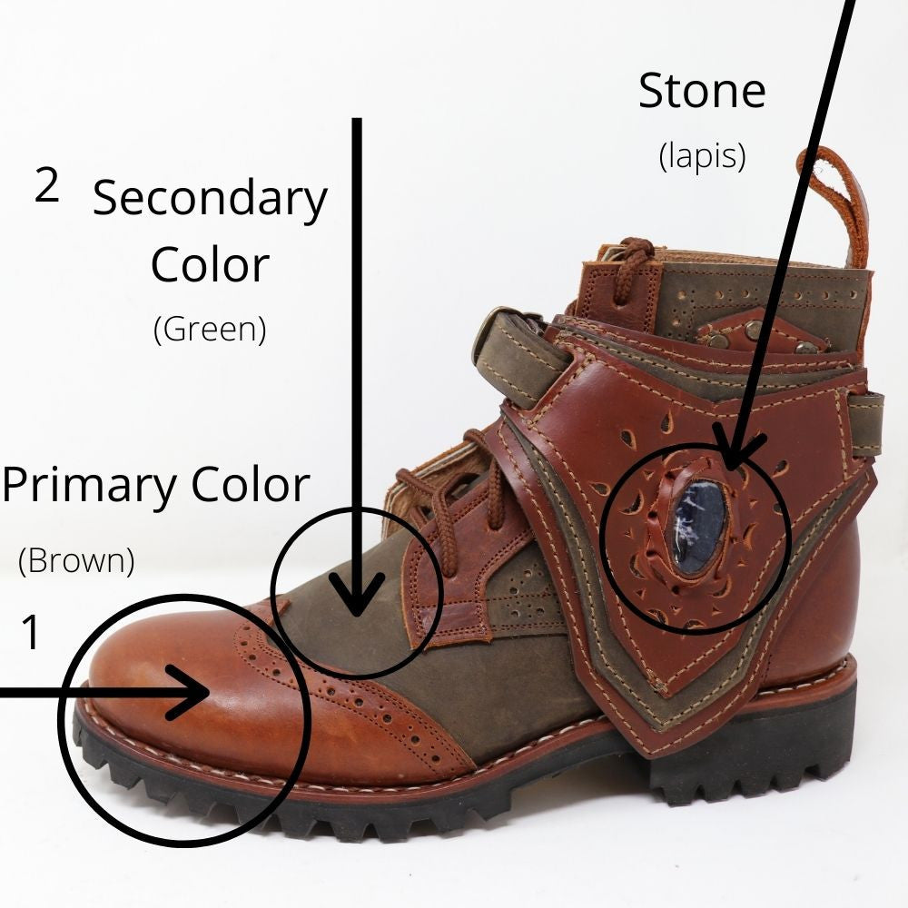 Custom Men's Gunslinger Boots | Design Your Own - view 2