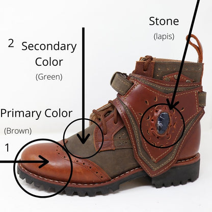 Custom Men's Gunslinger Boots | Design Your Own - view 2