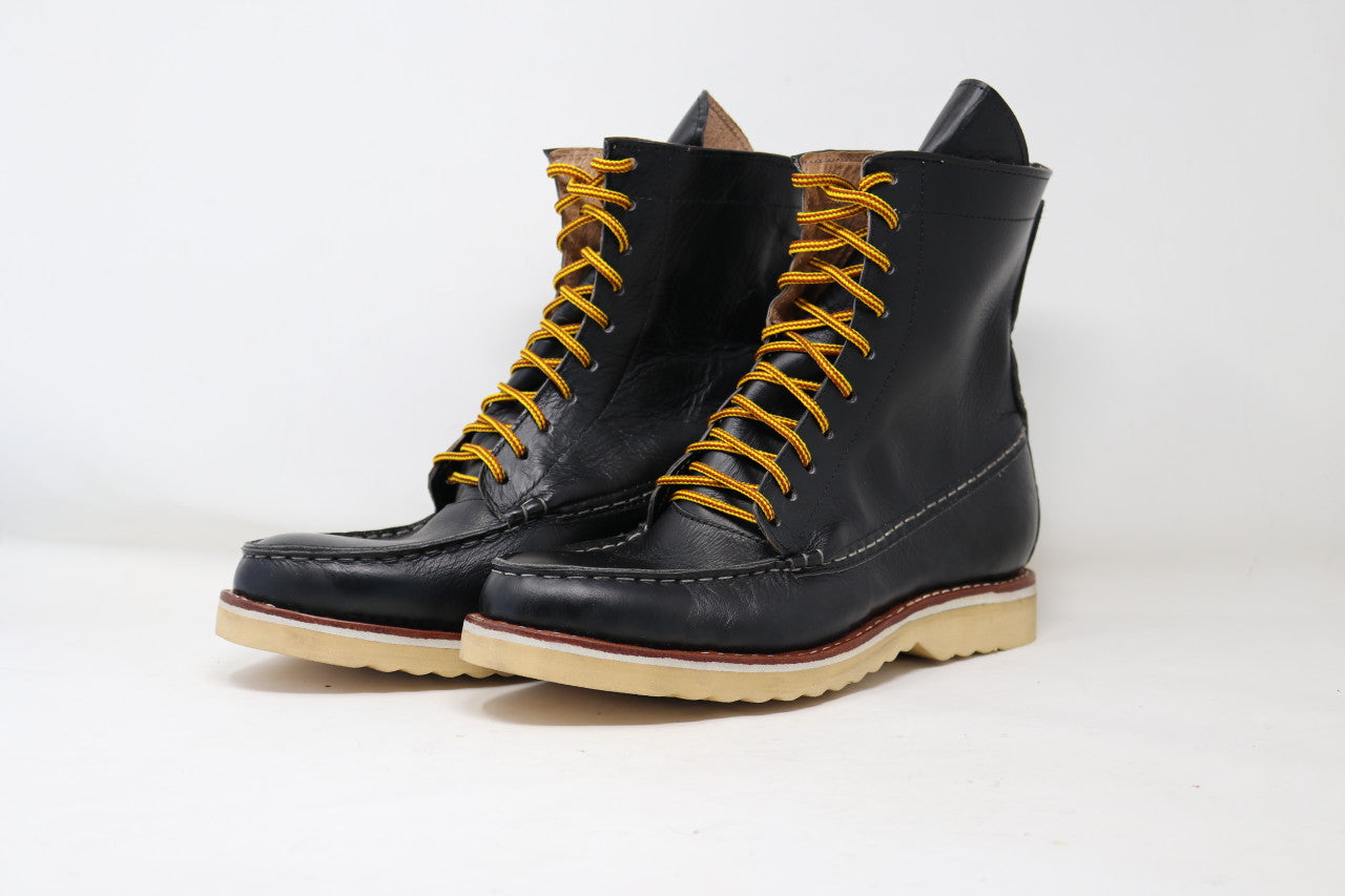 Moc Toe Boots | Black | Made to Order