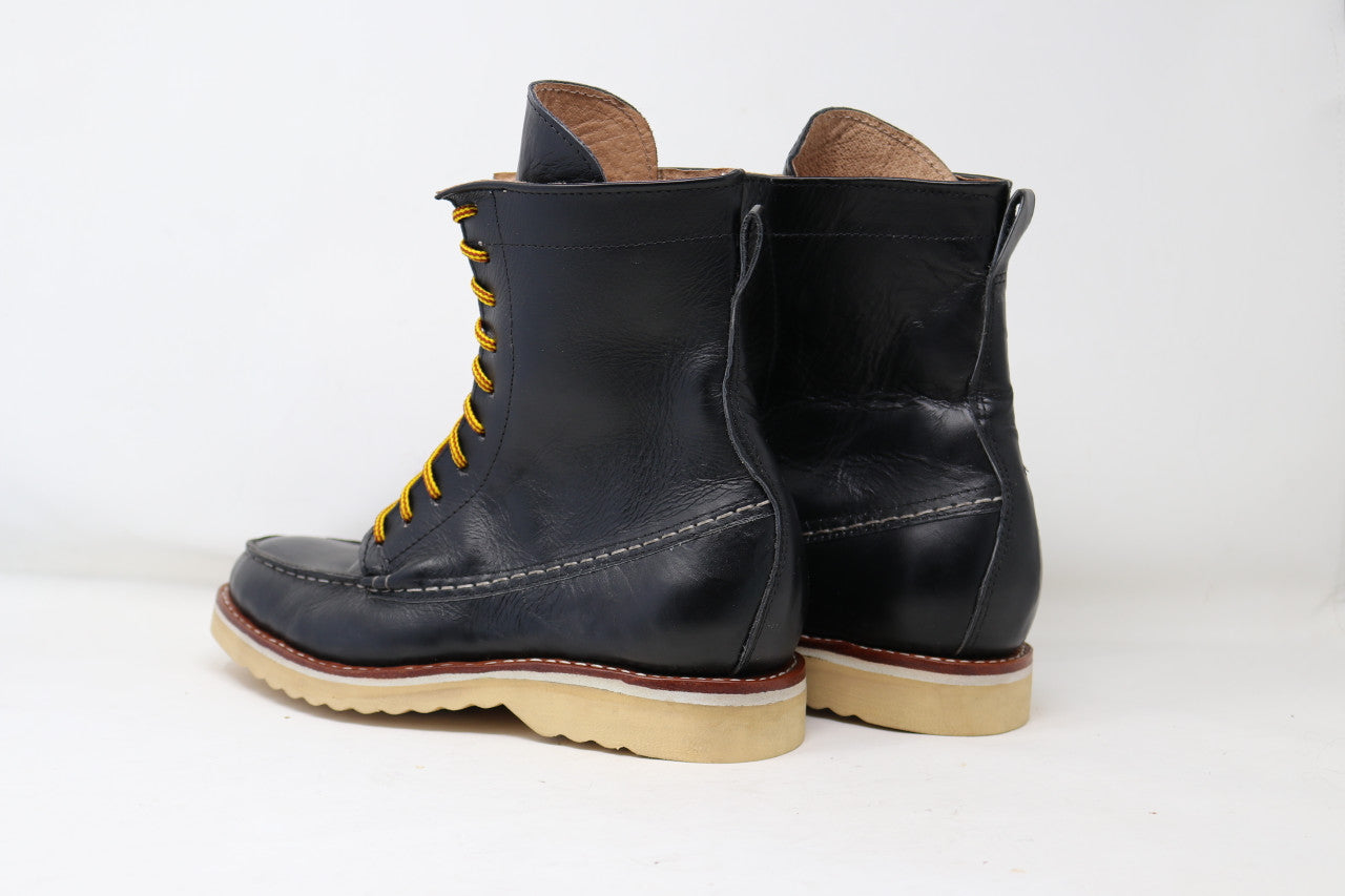 Moc Toe Boots | Black | Made to Order