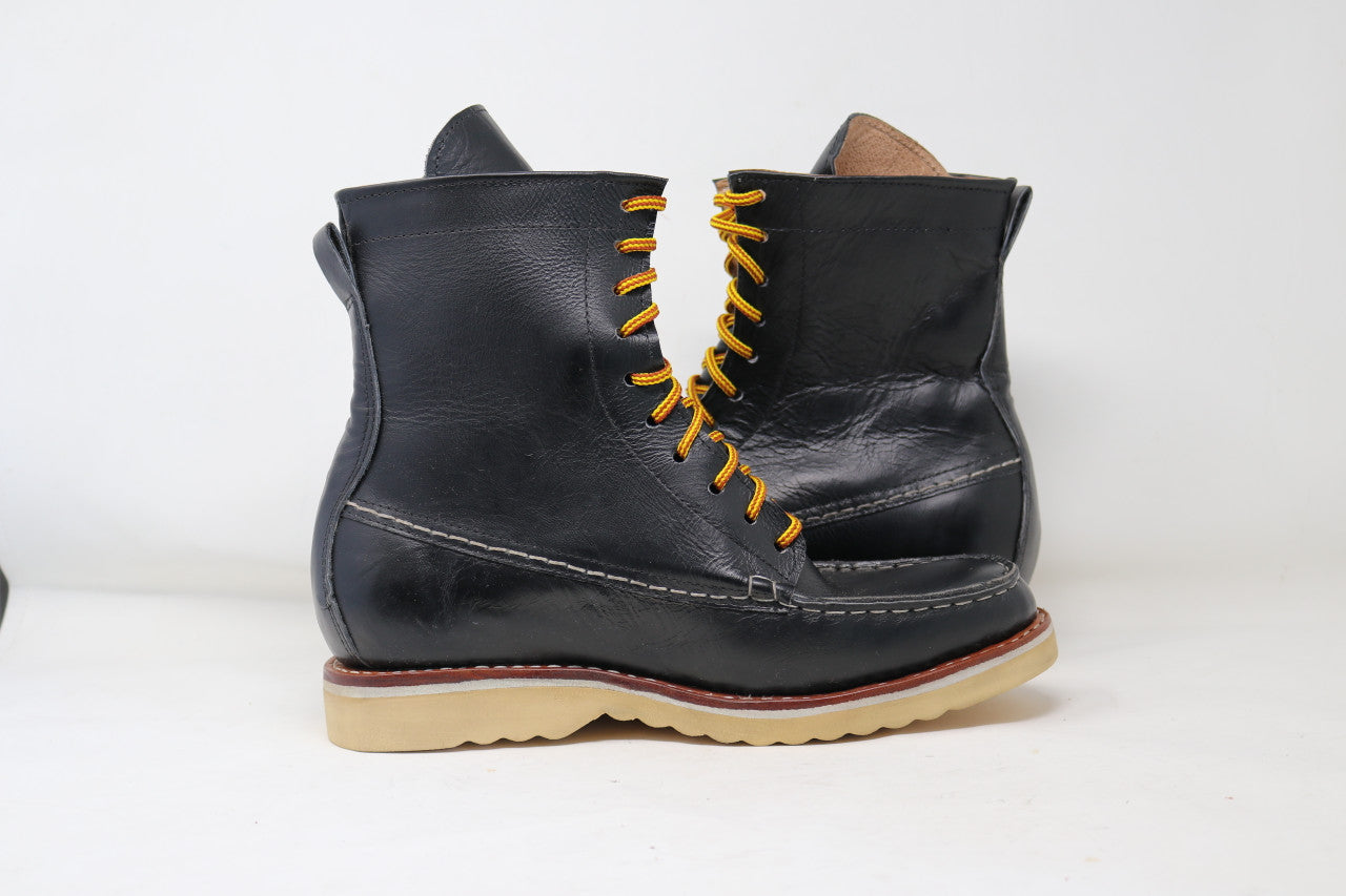 Moc Toe Boots | Black | Made to Order