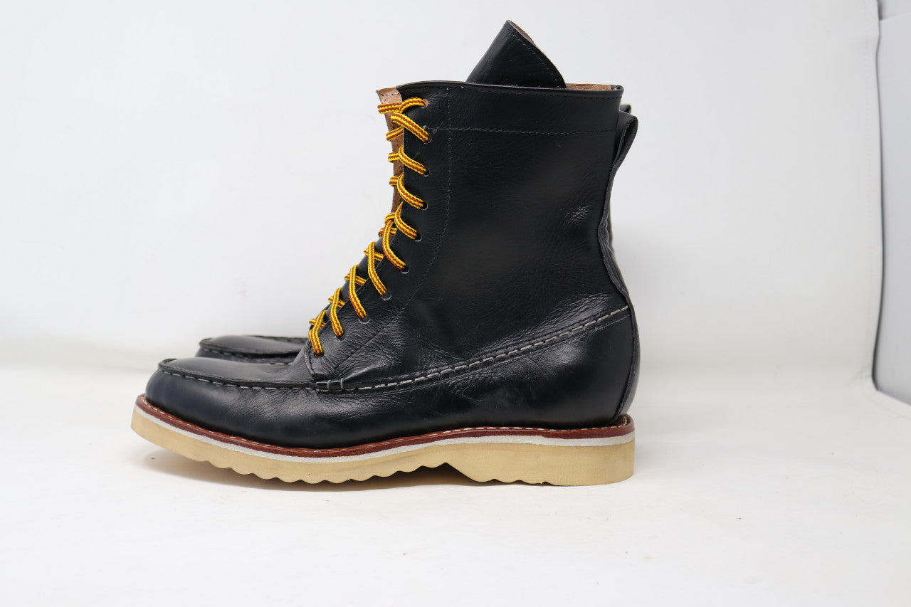 Moc Toe Boots | Black | Made to Order