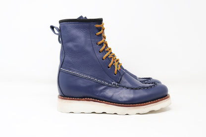 Moc Toe Boots | Blue | Made to Order
