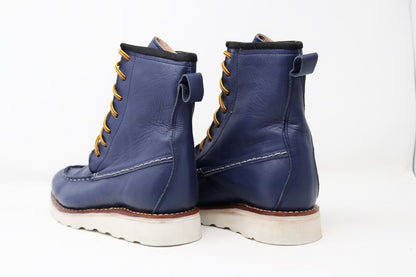 Moc Toe Boots | Blue | Made to Order