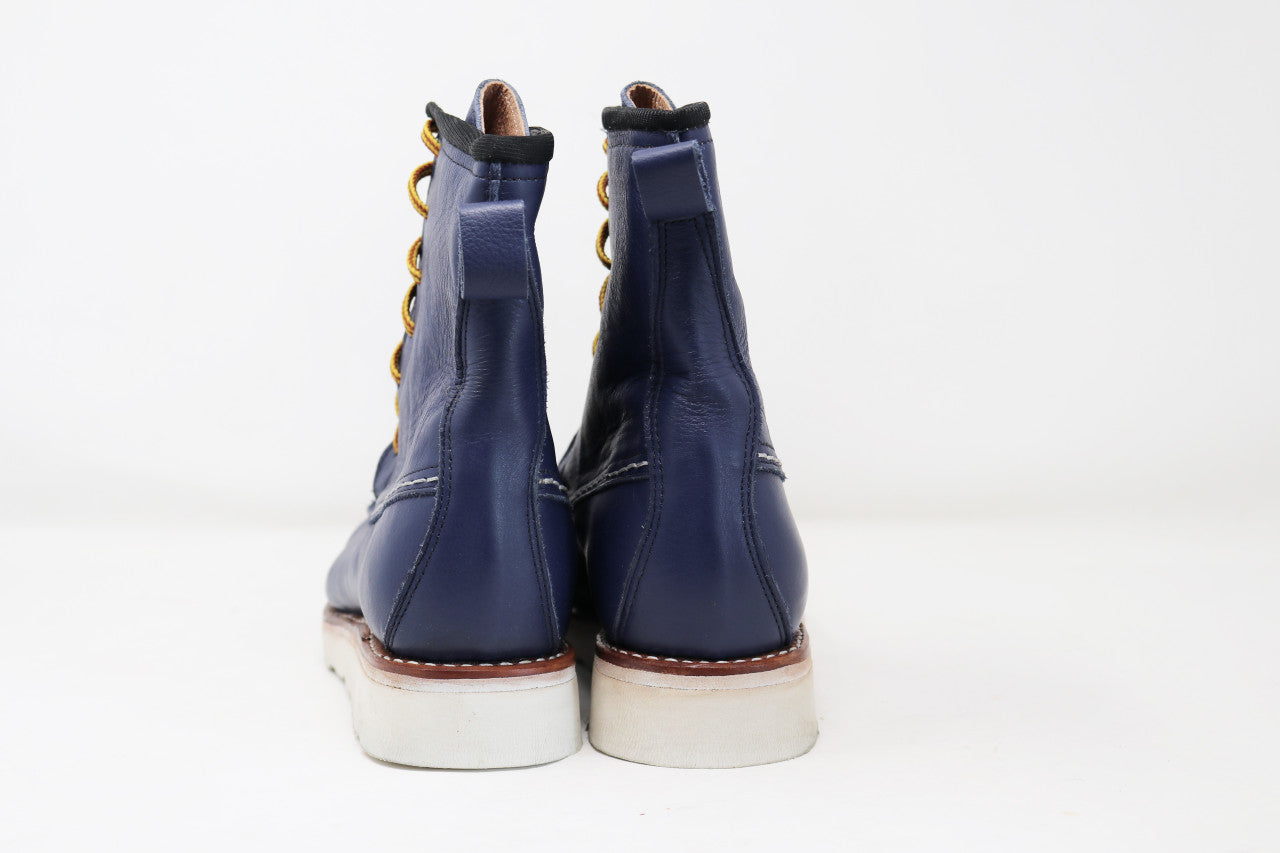 Moc Toe Boots | Blue | Made to Order
