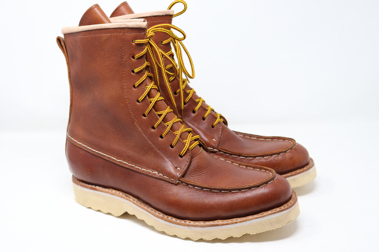 Custom Moc Toe Leather Boots | Design Your Own