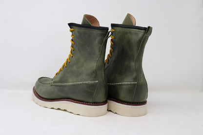 Moc Toe Boots | Green | Made to Order