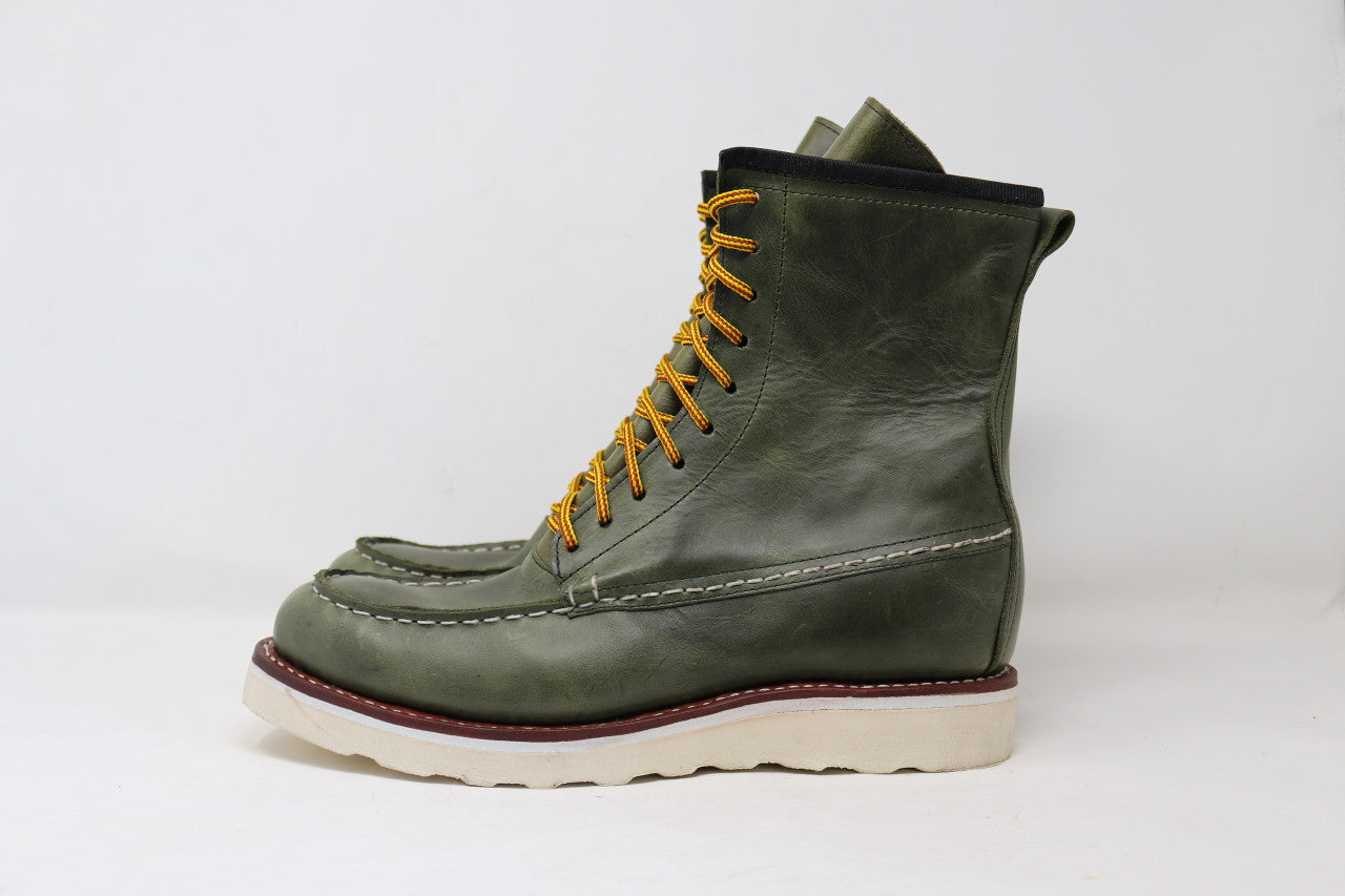 Moc Toe Boots | Green | Made to Order