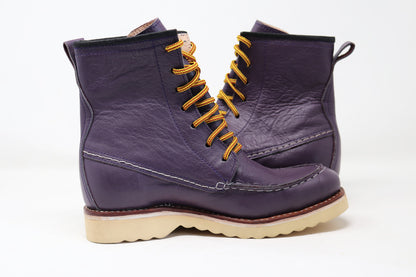 Moc Toe Boots | Purple | Made to Order
