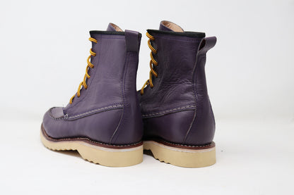 Moc Toe Boots | Purple | Made to Order