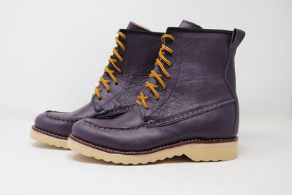 Moc Toe Boots | Purple | Made to Order