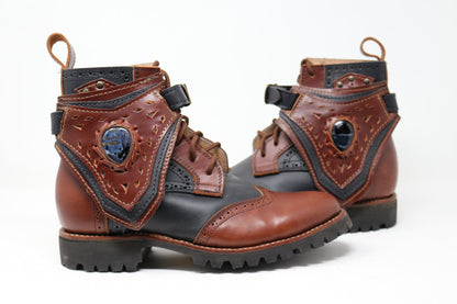 Gunslinger Boots | Black & Brown | Made to Order