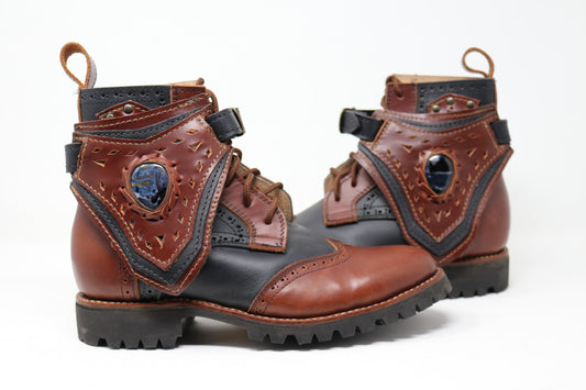 Gunslinger Boots | Black & Brown | Made to Order