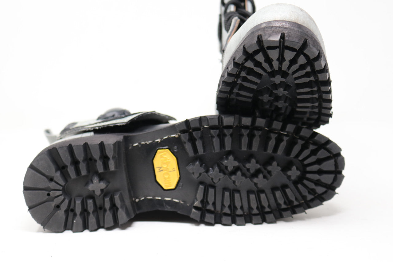 Gunslinger Boots | Black & Gray | Made to Order