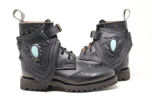 Gunslinger Boots | Black | Made to Order