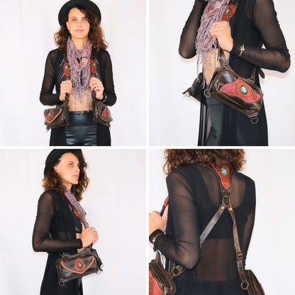 El Sureno Holster | Beige Leather | Sodalite