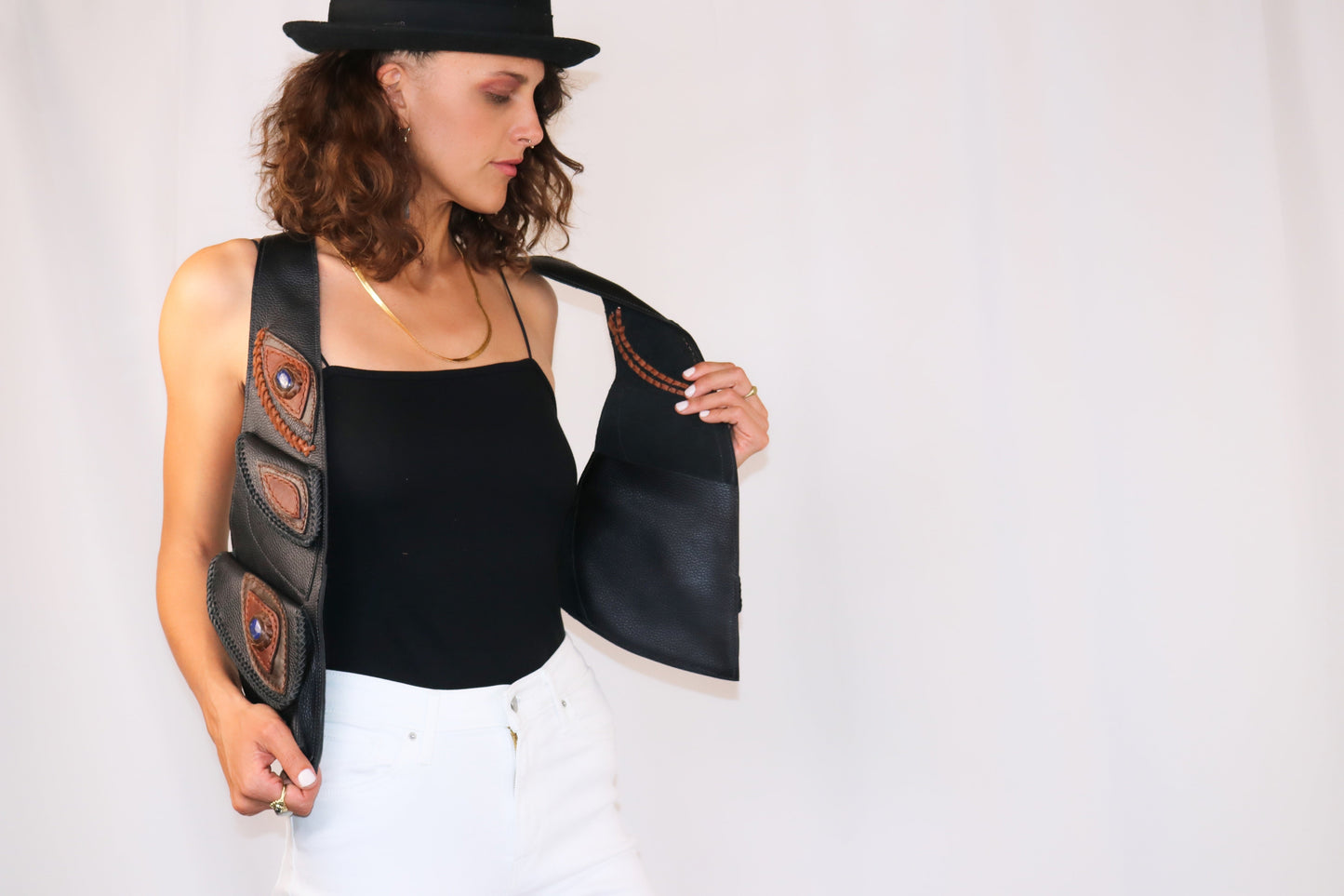 El Norteno Holster | Black Leather | Lapis