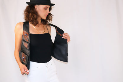 El Norteno Holster | Black Leather | Lapis