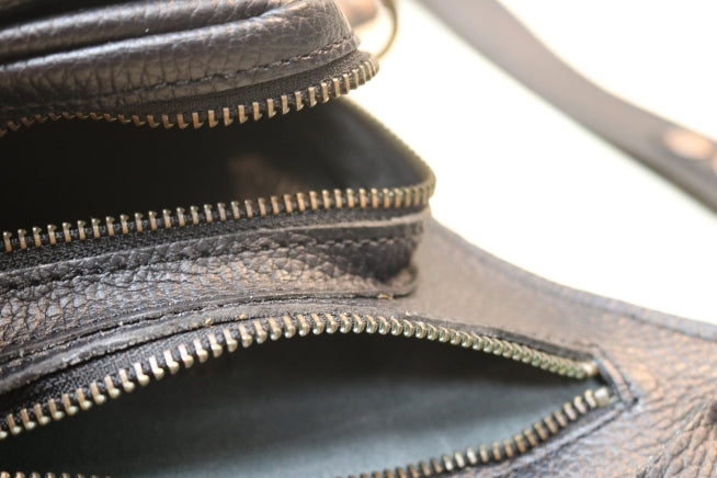 Aventurera Utility Belt | Black Leather | Turquoise Stone