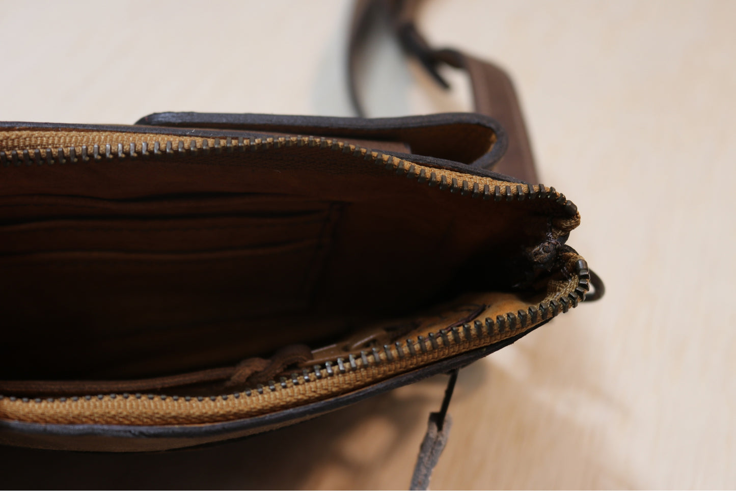Boreal Bag | Brown Leather | Amethyst