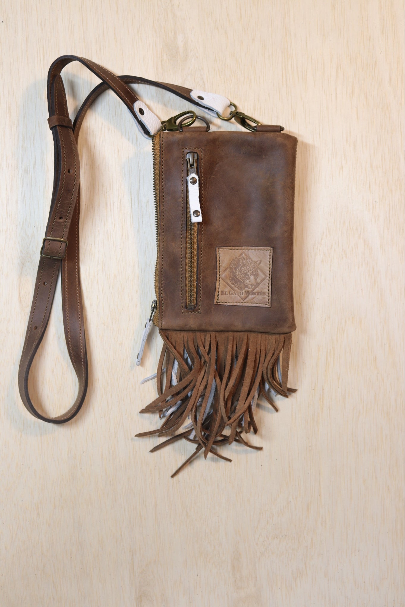 Boreal Bag | Brown Leather | Amethyst