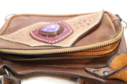 El Sureno Holster | Brown Leather | Charoite