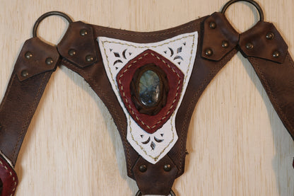 El Sureno Holster | Brown Leather | Labradorite