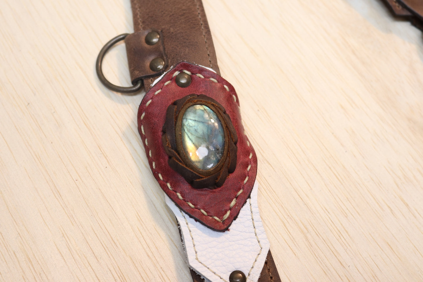 El Sureno Holster | Brown Leather | Labradorite