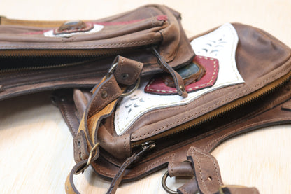 El Sureno Holster | Brown Leather | Labradorite