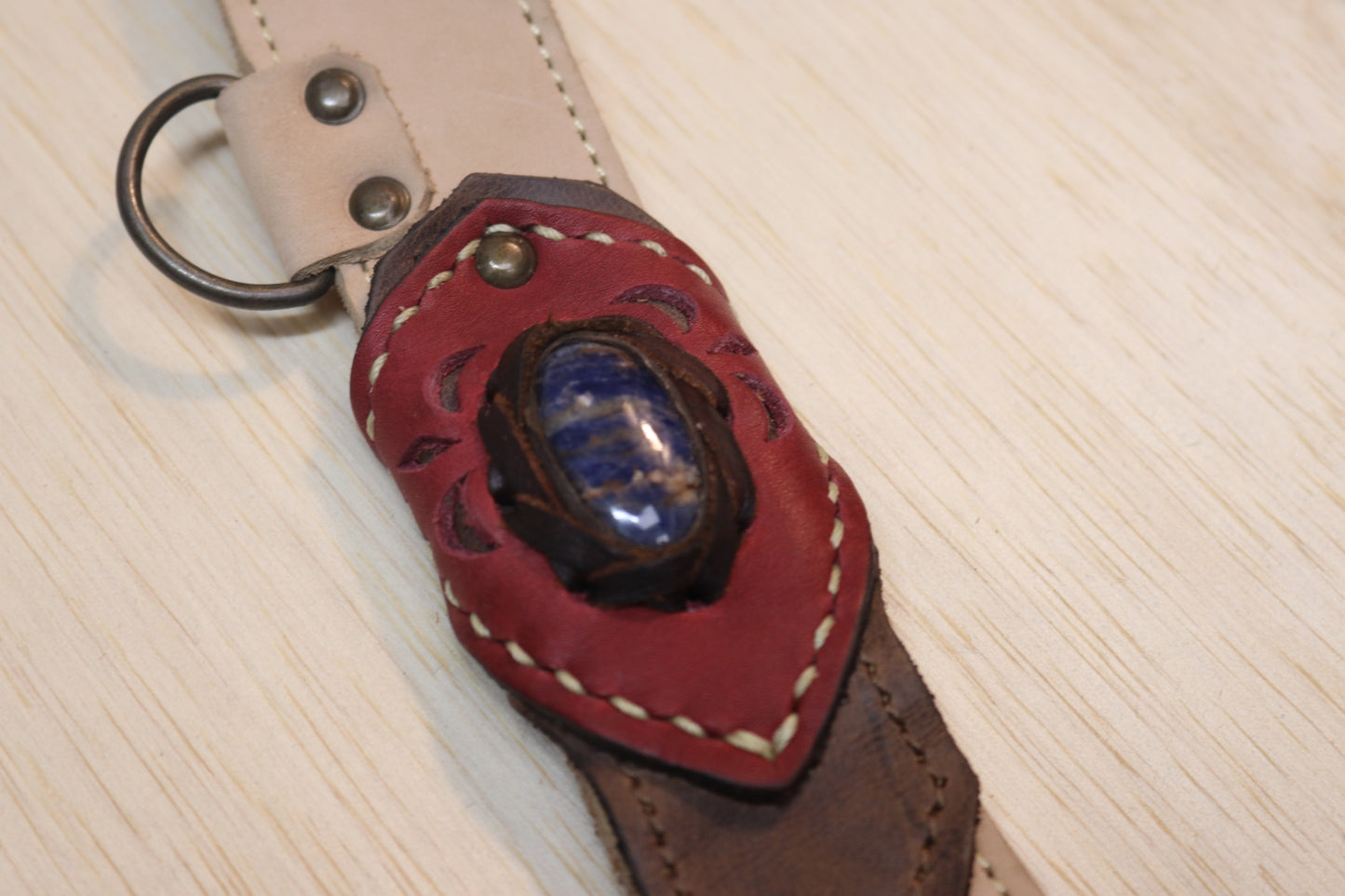 El Sureno Holster | Beige Leather | Sodalite