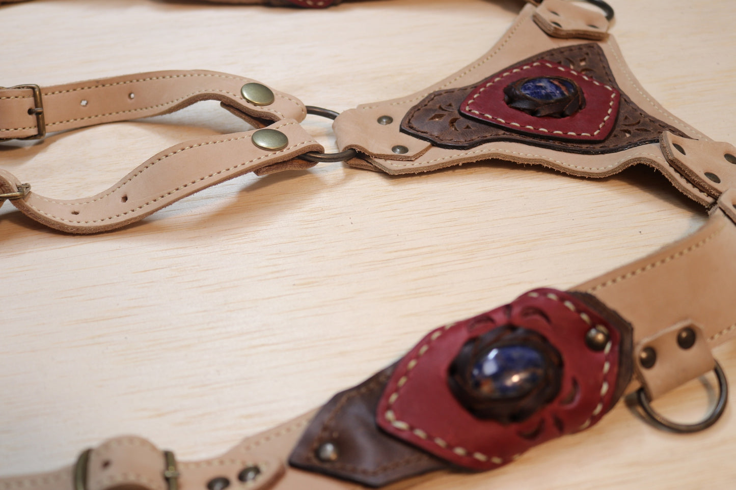 El Sureno Holster | Beige Leather | Sodalite