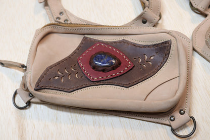 El Sureno Holster | Beige Leather | Sodalite