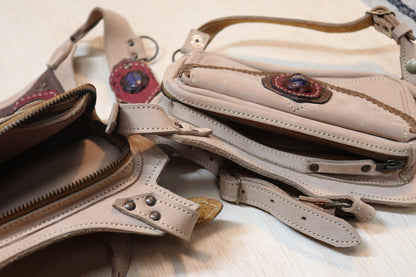 El Sureno Holster | Beige Leather | Sodalite