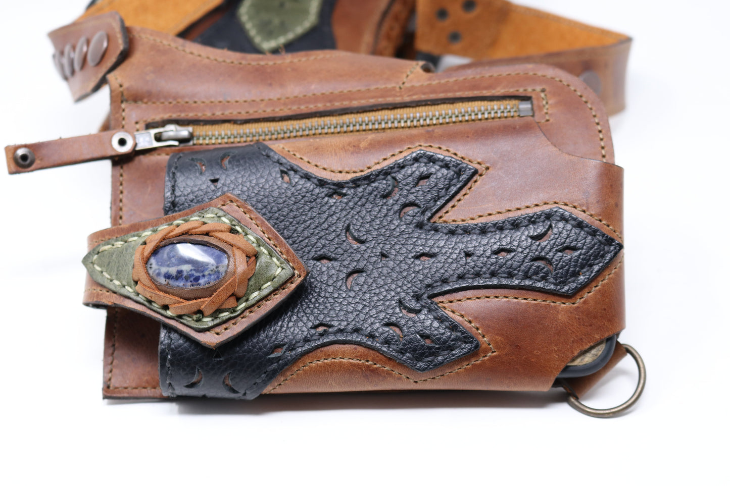 Occidental Holster | Red Leather | Moonstone