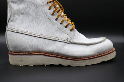 Moc Toe Boots | White | Made to Order