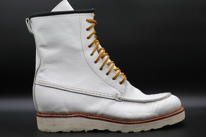 Moc Toe Boots | White | Made to Order