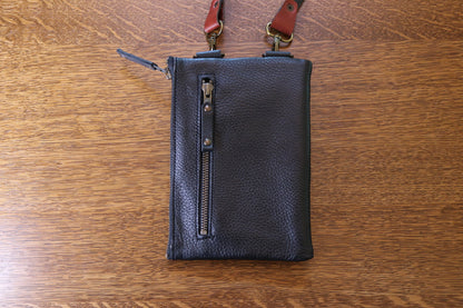 Boreal Bag | Green Leather | Labradorite