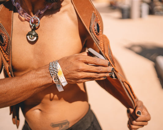 El Norteno Holster | Black Leather | Lapis