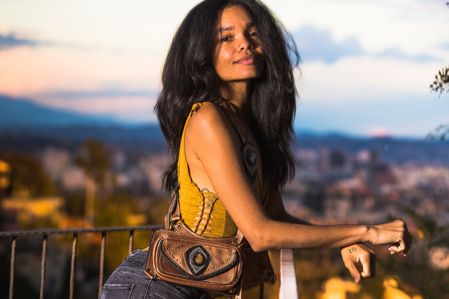 El Sureno Holster | Beige Leather | Sodalite