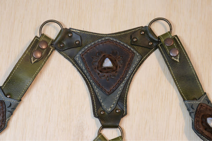 El Oriente Holster | Green Leather | Moonstone