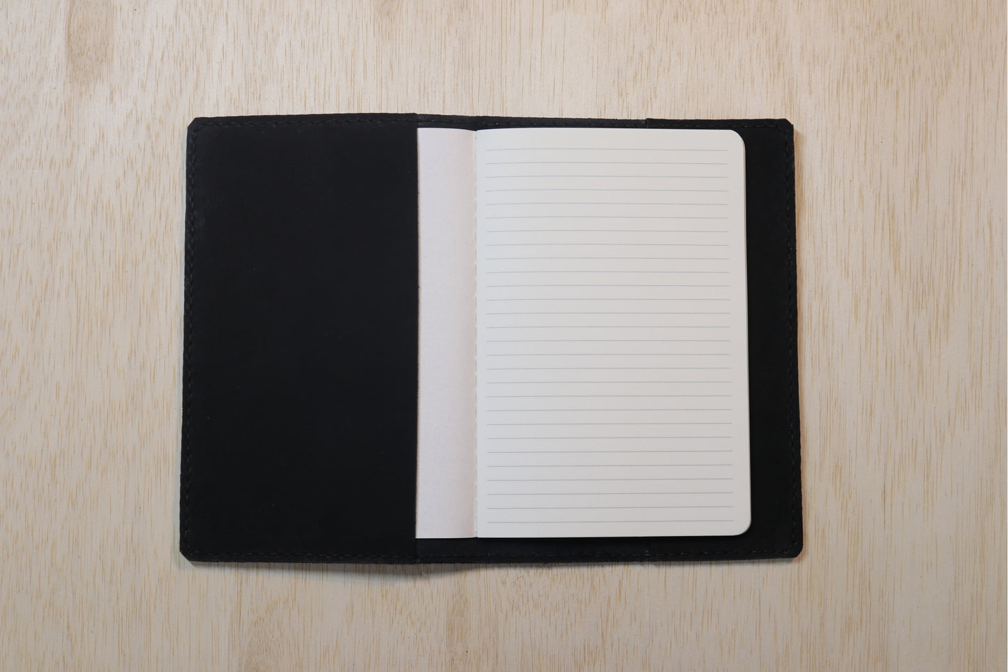 Leather Travel Journal | Dream Journal | Black Suede